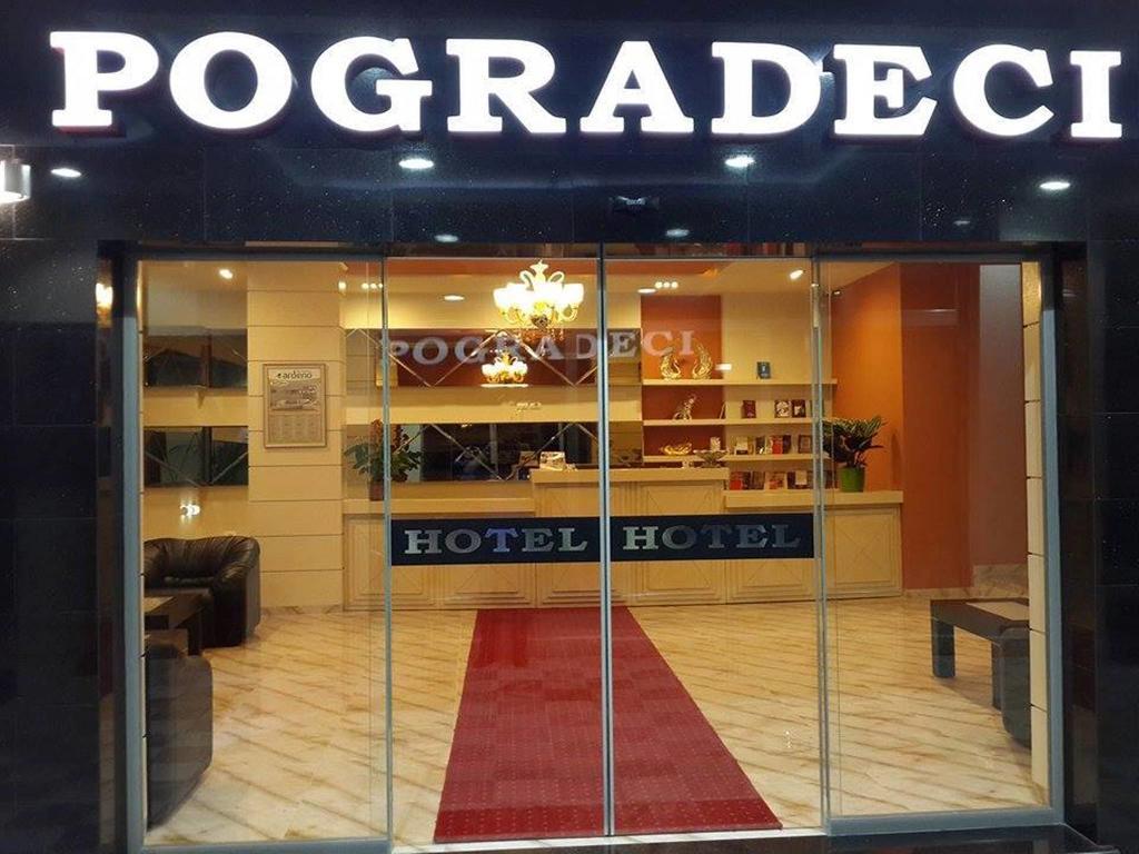 Hotel Pogradeci Экстерьер фото
